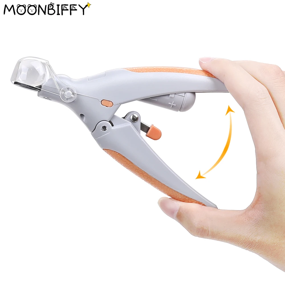 

Профессиональные ножницы для стрижки когтей домашних животных, ножницы для стрижки когтей домашних животных, собак, кошек, ножницы со свето...