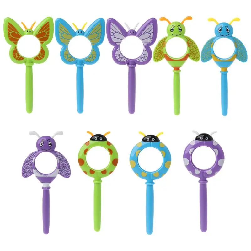 

Handheld Insect Magnifier Portable Magnifying Loupe Reading Glass Lens Kid Inspection Magnifying for Child Learning Toy