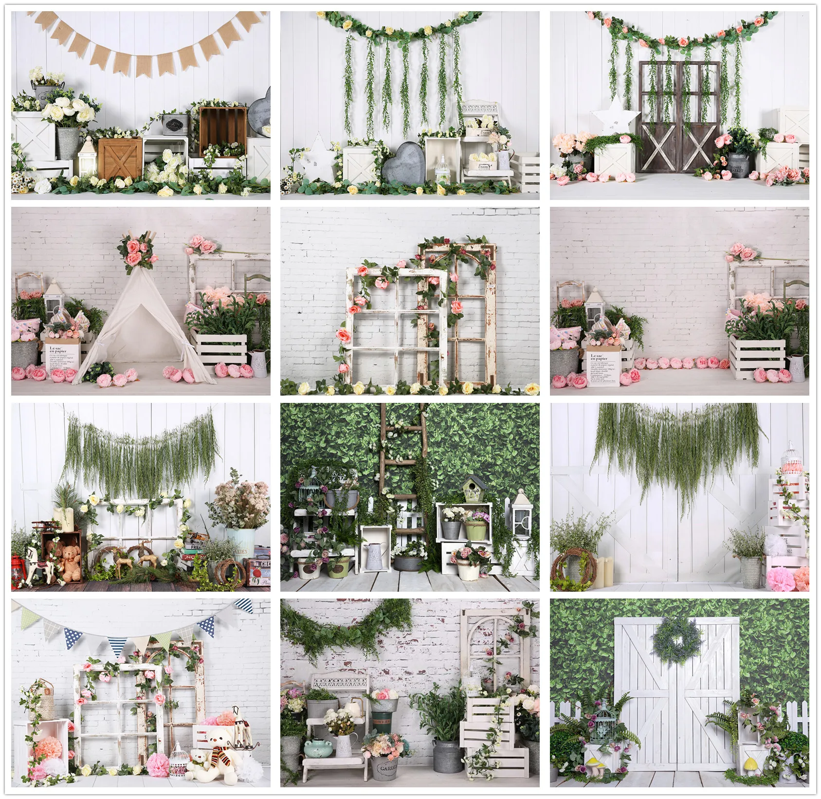 

Фон для фотосъемки новорожденных детей цветы 1-й день рождения торт крутой Декор баннер фон для фотосъемки реквизит для студии