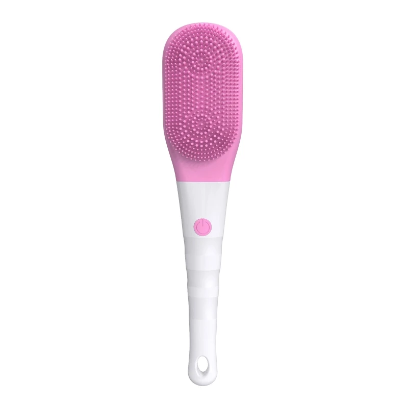 

Electric Bath Brush USB Charge Shower Brushes Long Handle Waterproof Massage Back Scrubber Clean