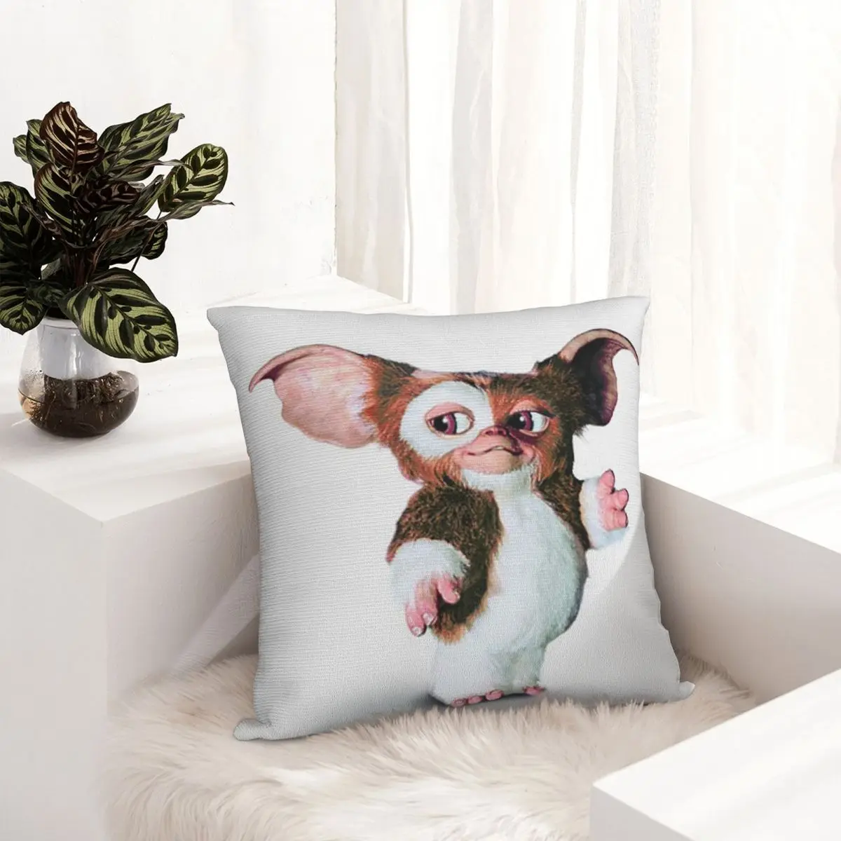 Наволочка Gremlins Gizmo Mogwai декор для фотографий 80-х научная фантастика декоративная
