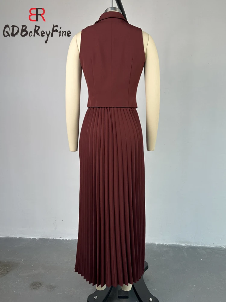 Женский офисный комплект из двух предметов элегантный трапециевидный Топ без