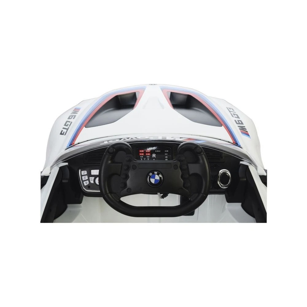 Фото Электромобиль BMW M6 GT3 12V/4 5AH c Р/У 2 4G 6666ARWT бел. KariKids Электромобиль BMW M6 GT3 12V/4 5AH c Р/У 2 4G 6666ARWT бел. KariKids