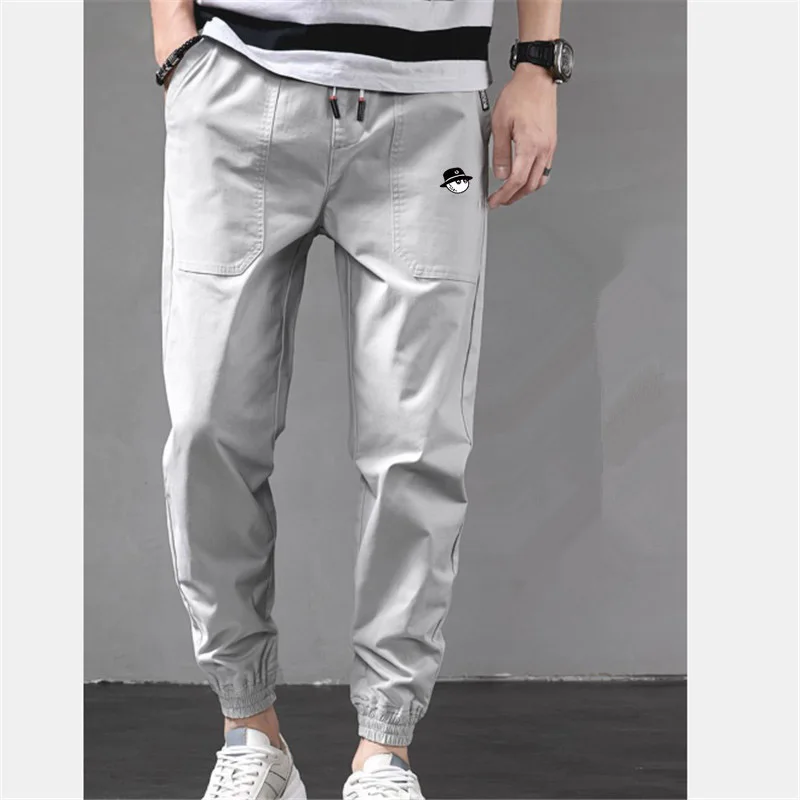 Embroidery Golf Clothing for Men Fashion Casual Pants Quick Dry Waist Elastic Golf Wear Men Golf Pants Horse Malbon 2023 Summer