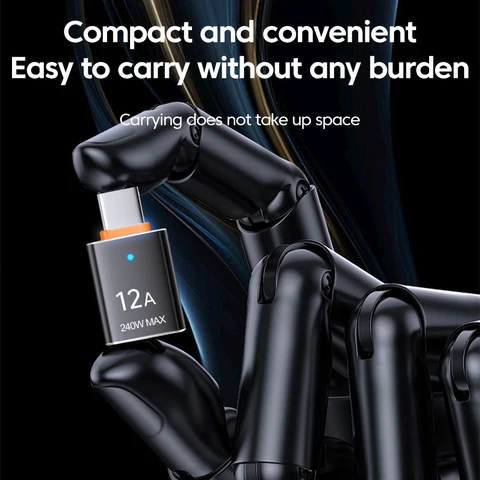 Адаптер Elough USB 3.0 к разъему OTG типа C с подсветкой USB-разъемом типа C для iPhone 15, Samsung, Xiaomi, Huawei