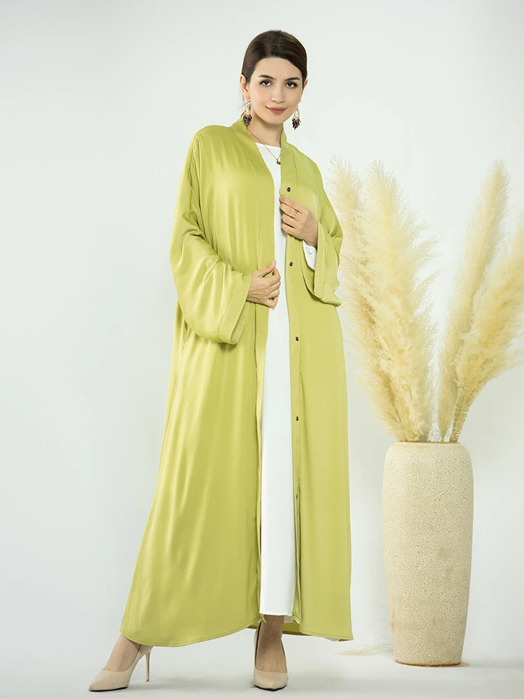 Open Abaya Kimono Turkey Muslim Coat Arabic Dresses Abayas for Women Dubai 2023 Kaftan Robe Modest Islamic Clothing Hijab Dress