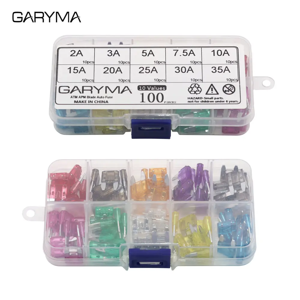 Набор предохранителей Micro2/Mini/малого/среднего размера в ассортименте 2/3/5/7