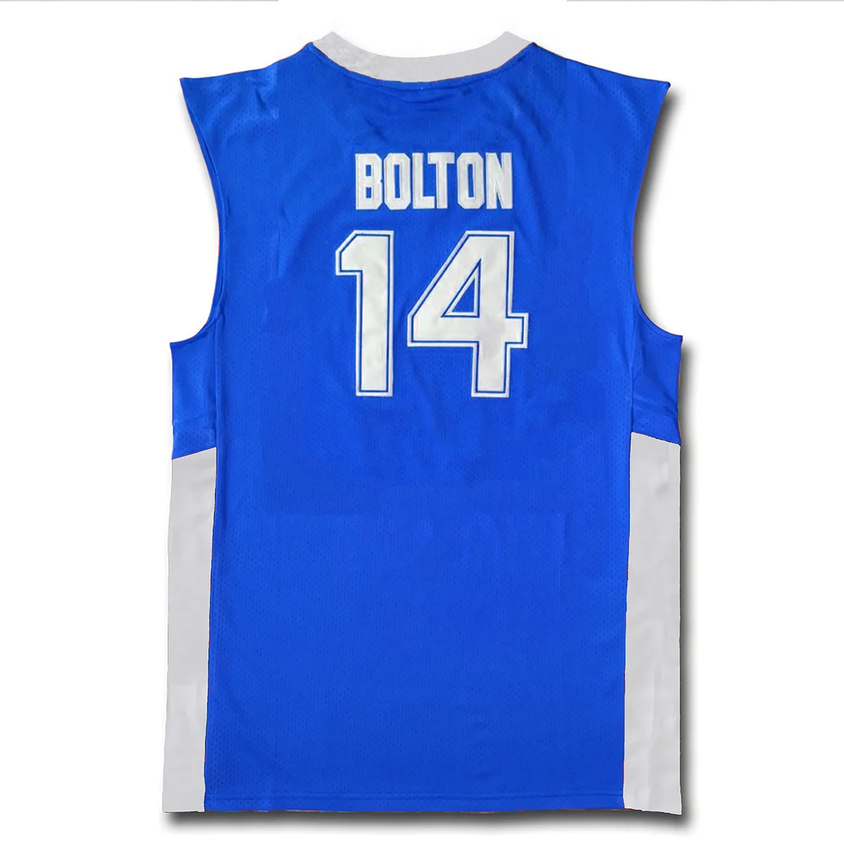 14 Zac Efron Troy Bolton East High School Wildcats white red blue black Retro Basketball Jersey Men's Stitched Jerseys