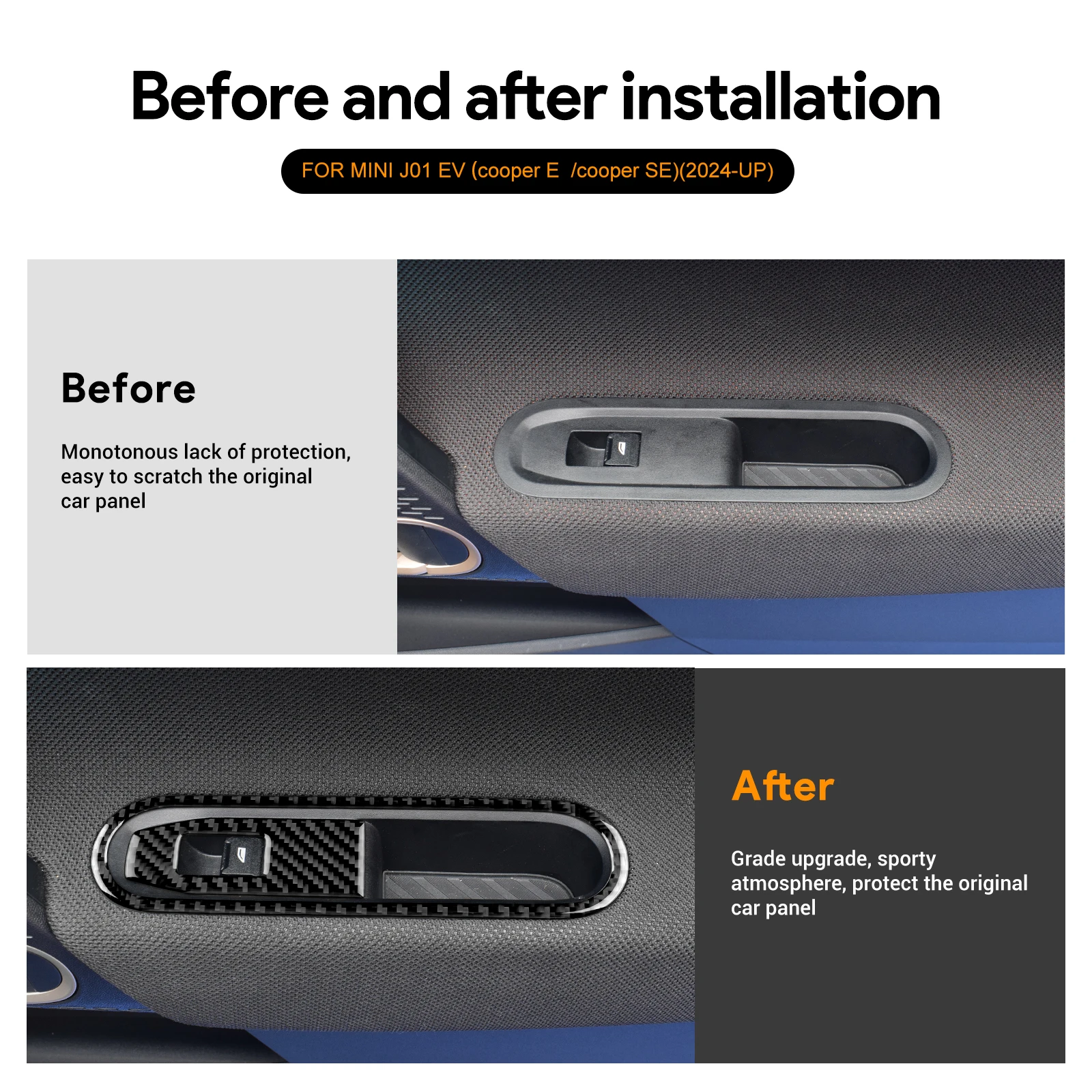 AIRSPEED для BMW Mini Cooper E SE J01 EV 2024 Автомобильная дверь окно подъемник кнопка