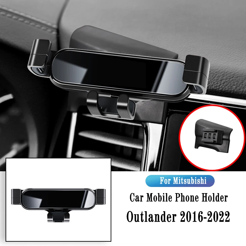 

Gravity Bracket For Mitsubishi Outlander Gravity Navigation Bracket GPS Stand Air Outlet Clip Rotatable Support Car Accessories
