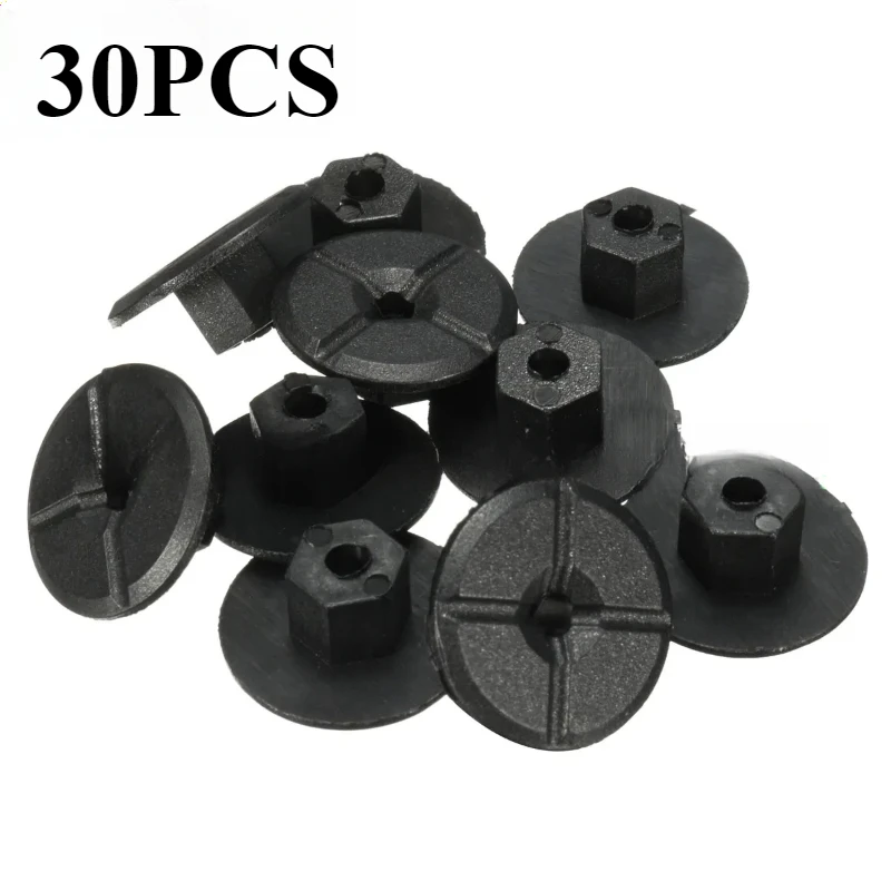 

10/20/30/50 шт. автомобильные расширители крыльев, брызговики, колеса без резьбы, гайки для Mercedes Benz, бампер, панель, крепежные зажимы