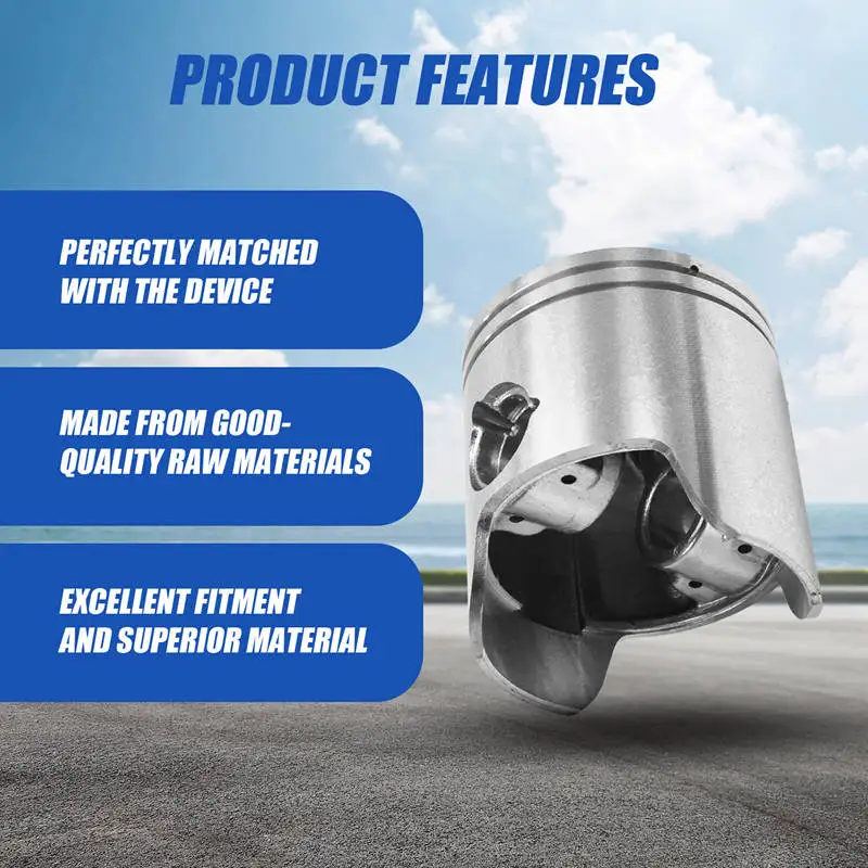 Поршень 6K5-11636-03 6K5-11636-03-00 (+ 0 50) 6K5-11601-22-00 поршневое кольцо 5 мм) для Yamaha 60HP