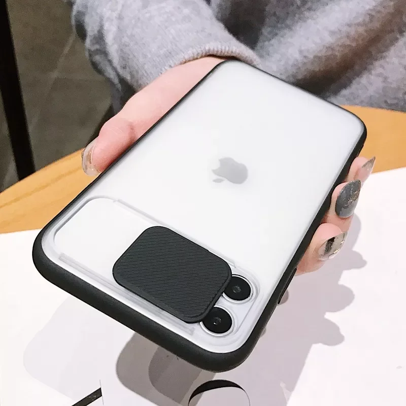 

New Fashion For iPhone 13 MiNi 12 Pro Max 11 Pro 8 7 6 6s Plus Xr Xs Max X SE 2020 Soft Cover Lens Matte transparent Protection
