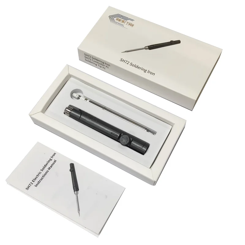 Портативный мини-электрический паяльник SH72 с мощностью 65 Вт