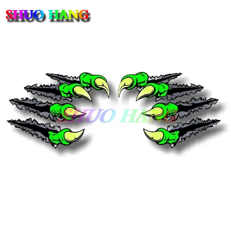 

2 шт., автомобильные виниловые наклейки «Зверь»