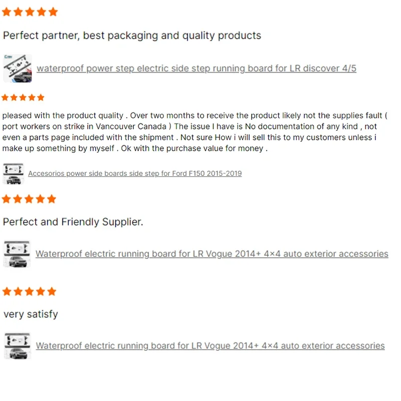 Аксессуары GRANDTEC для внедорожников электрическая подножка ступени питания