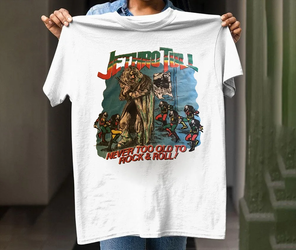 Винтажная футболка Jethro Tull 1979 Stormwatch Concert Tour S-5XL HN967