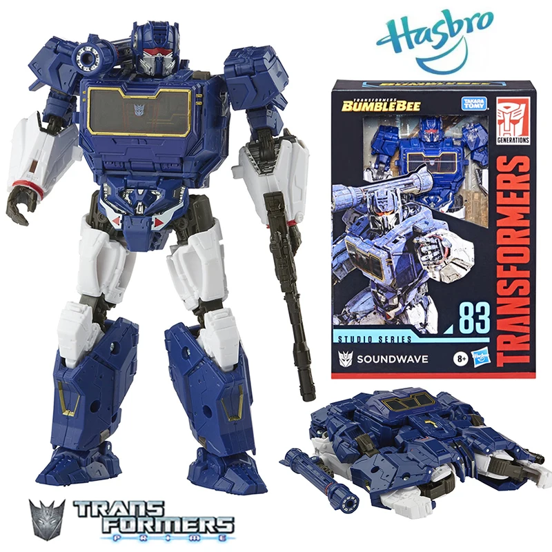 

Hasbro Transformers Tra Gen Studio Series Voy TF6 SS83 Soundwave Voyager Class Action Figure Toy Gift Collect for child