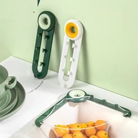 kitchen sink triangle drain rack foldable fruit and vegetable drain leftovers rice sewer anti blocking simple and beautiful