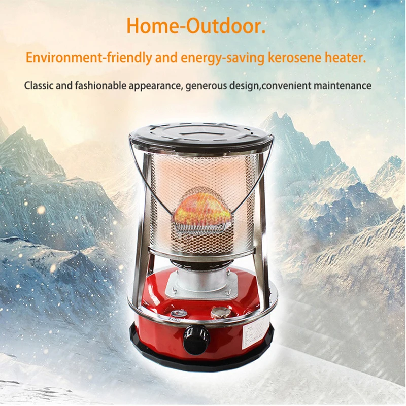 

Can lift kerosene heaters, outdoor long-distance trips, tents,camping lasting heating, ice fishing,indoor,preservation，Kerosene