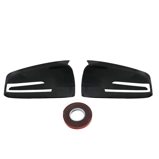 

Для Mercedes Benz W176 W246 W212 W204 C117 X156 X204 W221 A B C E S CLA GLA GLK Class Боковое зеркало заднего вида Крышка крыла Накладка