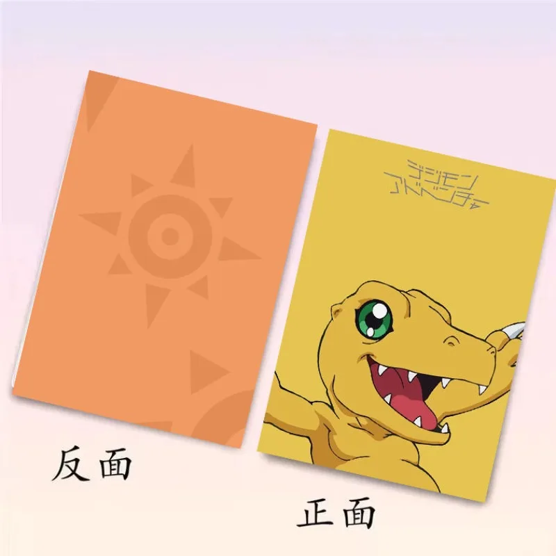 Фото Анимация Digimon Приключения агумон Patamon Gabumon милый и простой блокнот А5 с проводным соединением студенческий мягкий Дневник для копирования сбоку №1