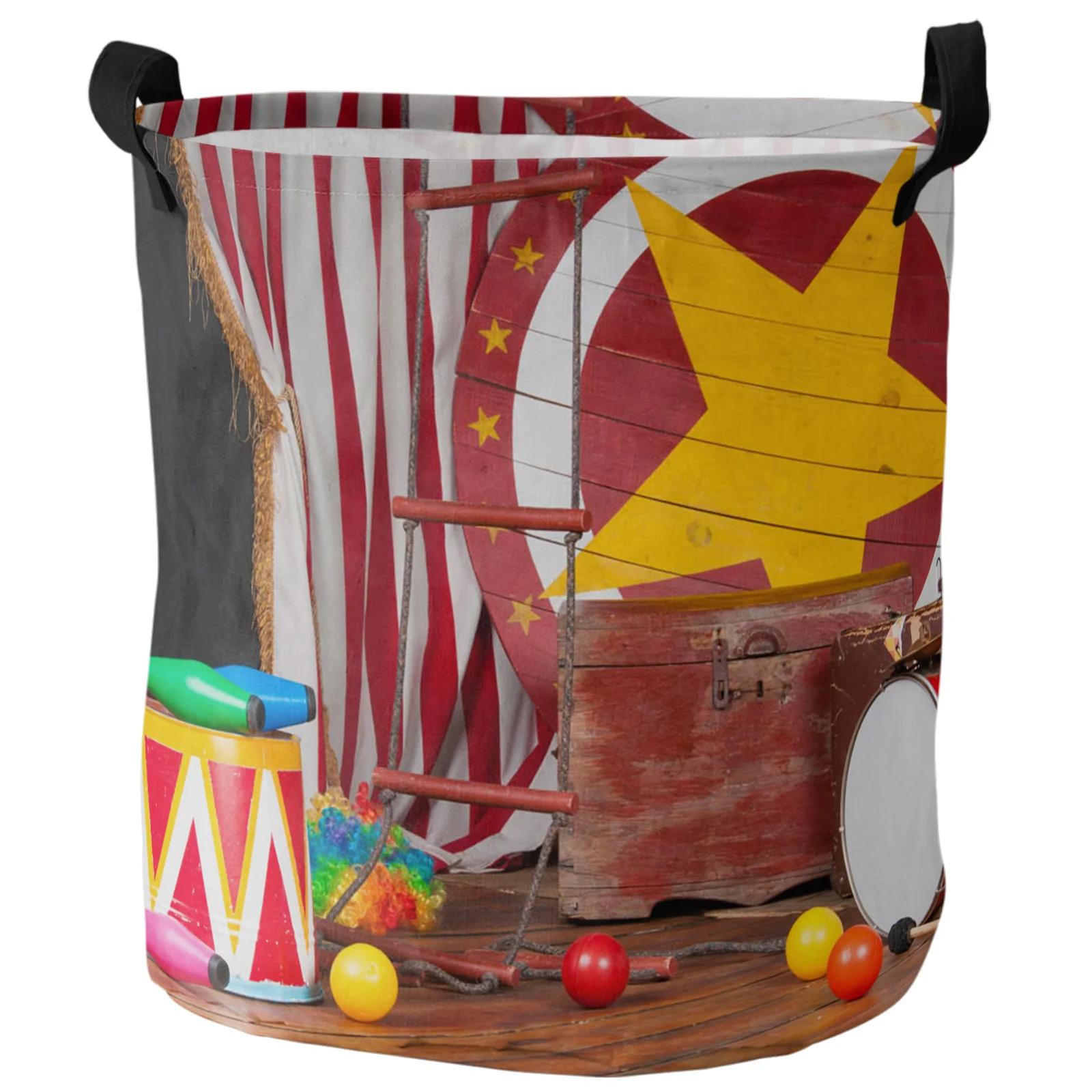 

Цирковый чемодан со звездами, складная корзина для белья, органайзер для игрушек, корзина для грязной одежды, корзины для хранения