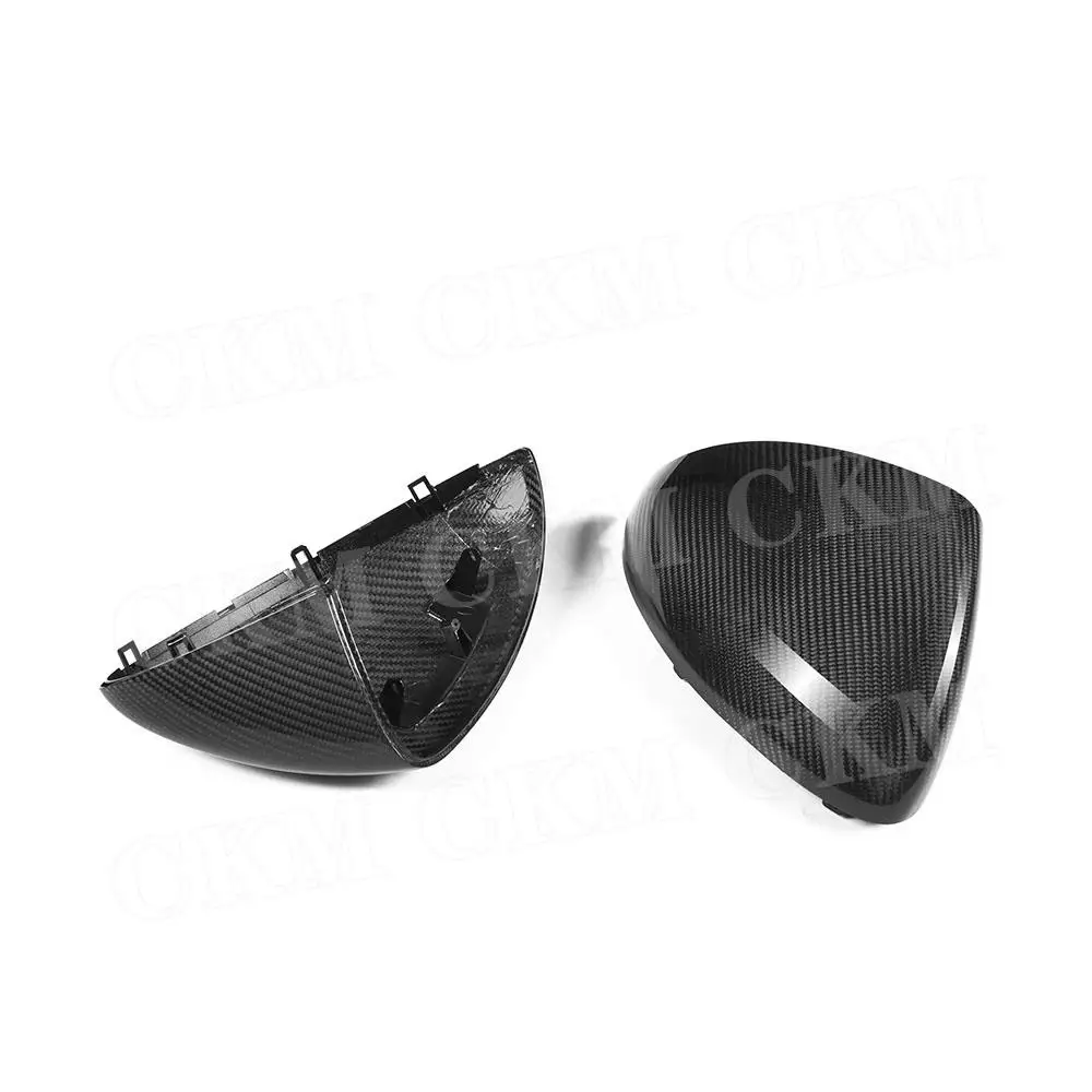 Сухие детали из углеродного волокна крышка зеркала заднего вида накладка на