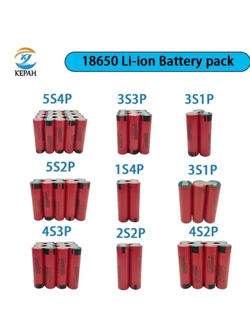KEPAH Аккумулятор 18650 3500 мАч для отвертки