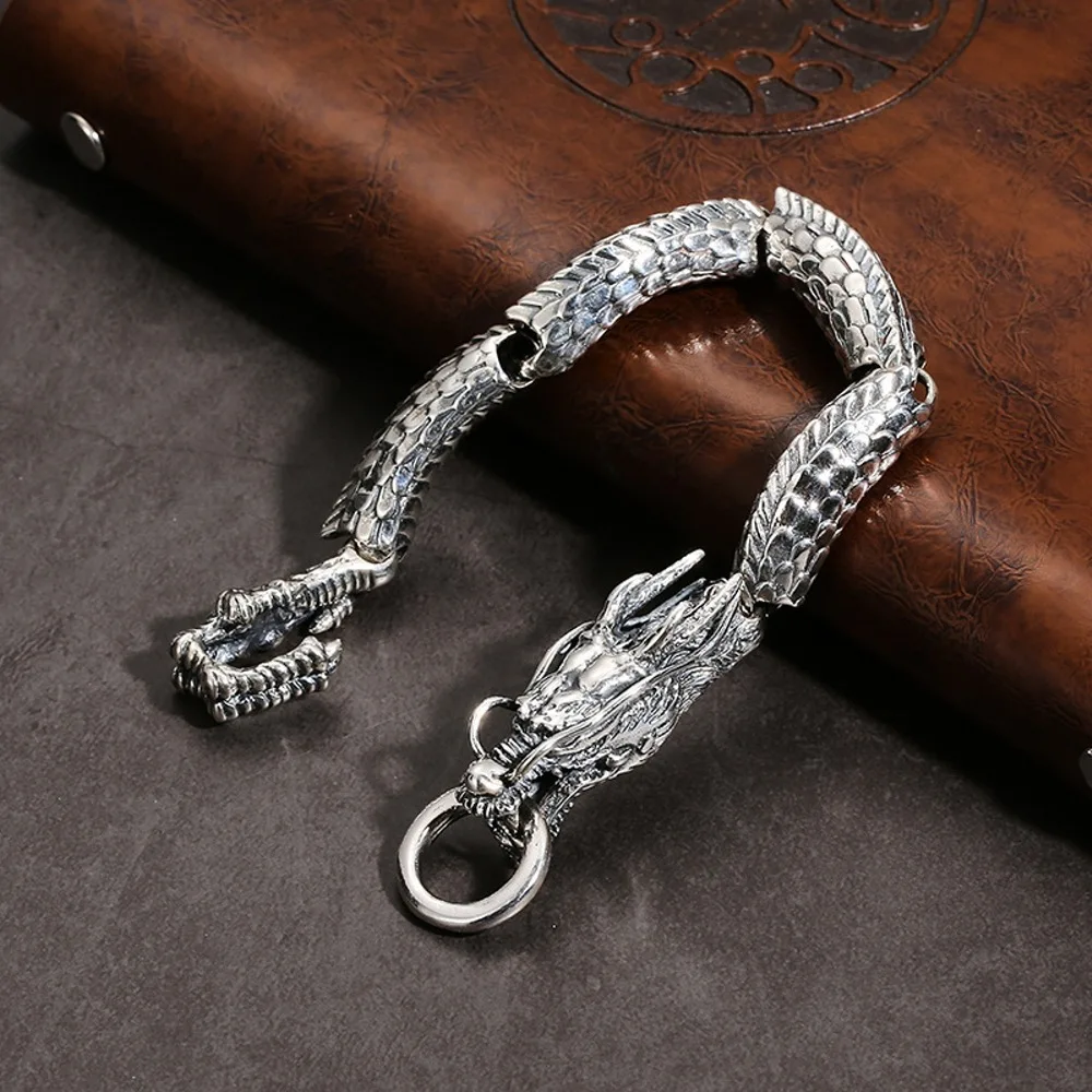 Настоящая твердая цепочка из стерлингового серебра 925 пробы мужская 10 мм