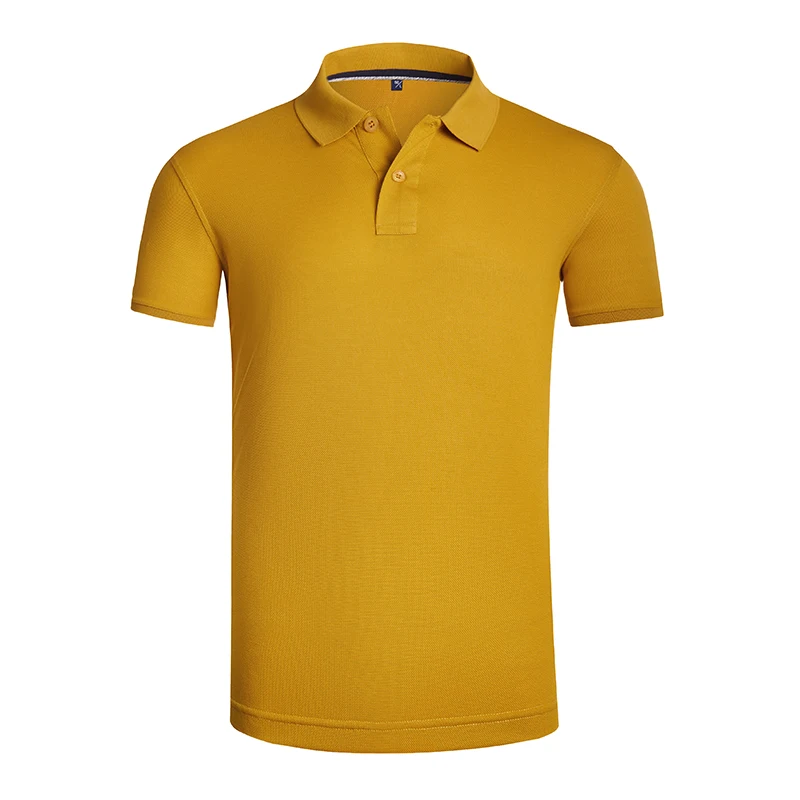 Рубашка-Поло рабочая одежда с короткими рукавами и вышивкой на заказ футболка