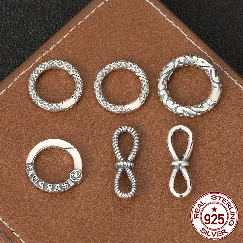 Стерлинговое серебро S925 фурнитура для бижутерии