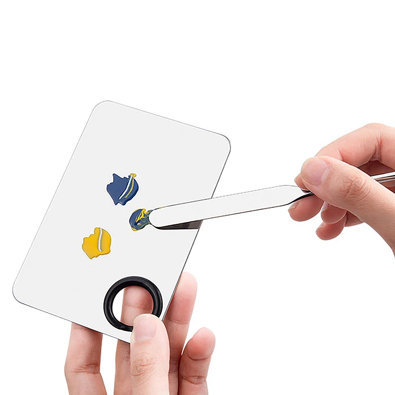 Новый портативный макияжный набор из нержавеющей стали для легкой чистки