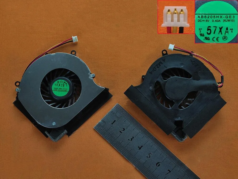 Купи New Laptop Cooling Fan For COMPAQ CQ35 PN: AB6205HX-GE3 CPU Replacement Cooler Radiator за 284 рублей в магазине AliExpress