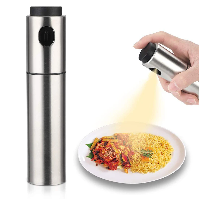 

Olive Oil Sprayer Cooking Stainless Steel Oil Spray Bottle Oil Spritzer for Air Fryer BBQ Salad Baking Roasting Grilling Tool