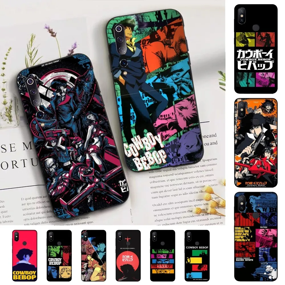 

Anime Cowboy Bebop Phone Case For Xiaomi Mi 5X 8 9 10 11 12 lite pro 10T PocoX3pro PocoM3 Note 10 pro lite