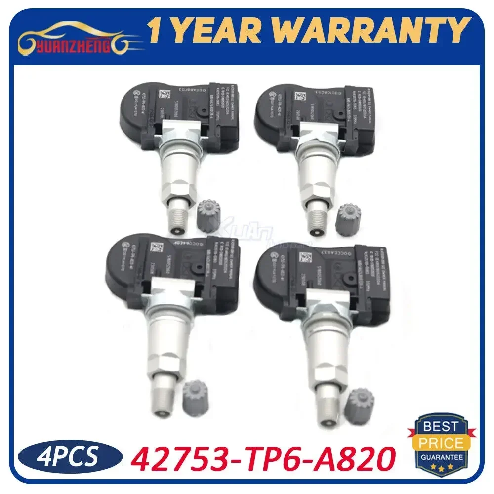 Автомобильный датчик контроля давления в шинах TPMS 42753-TP6-A820 подходит для Honda Accord