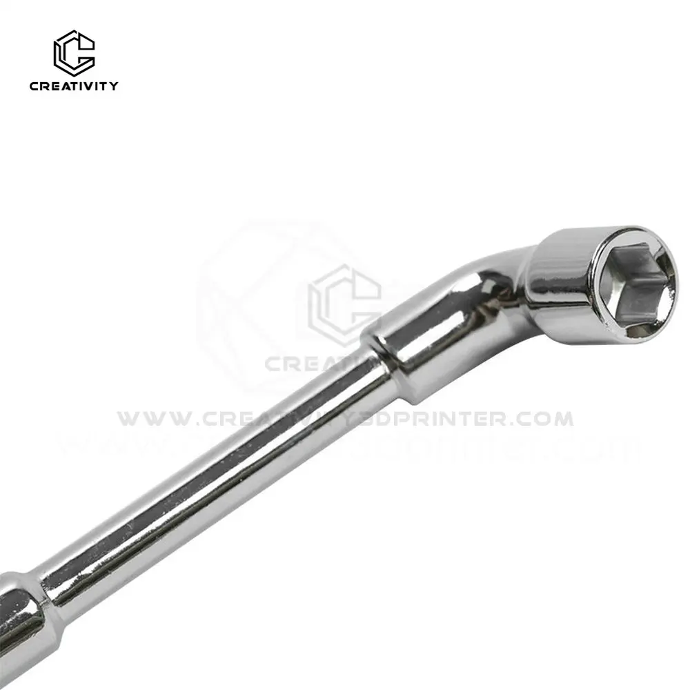 Гаечный ключ из высокоуглеродистой стали тип L перфорация труб наружная