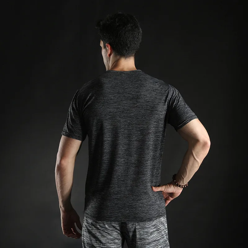 

25411-Short-sleeved t-shirt men's autumn clothes men's new slim body clothes men's short sleeves