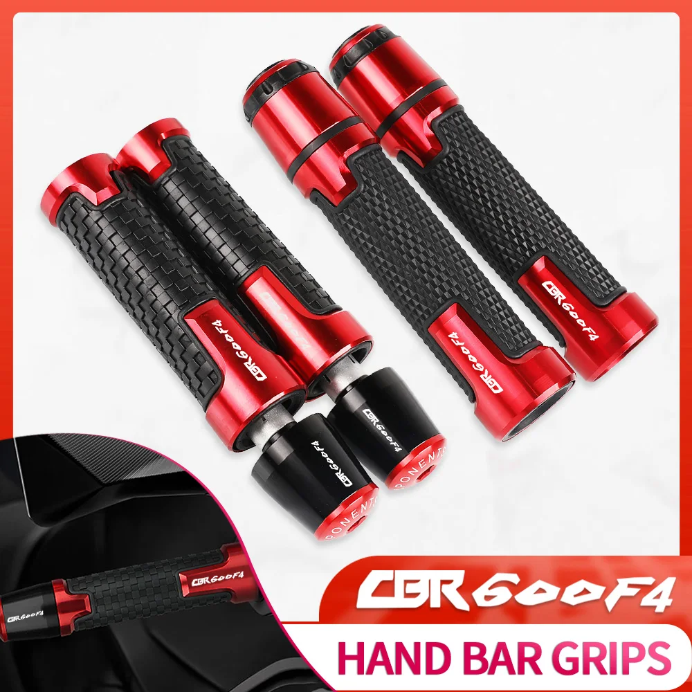 

Motorcycle handlebar grip handle hand bar grips ends Universal For HONDA CBR600F2 CBR600F3 CBR600F4 CBR600F4i CB600F HORNET
