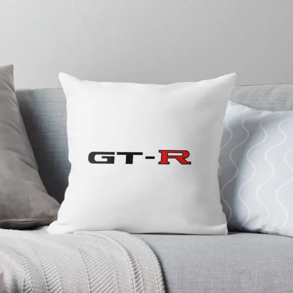 

Nissan Gtr Printing Throw Pillow Cover Fashion Wedding Home Waist Case Square Office Fashion Bedroom Bed Pillows not include