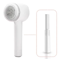 2 in 1 fabric shaver rechargeable lint remover shaver with hidden lint rollers lint shaver and defuzzer for clothes sweater