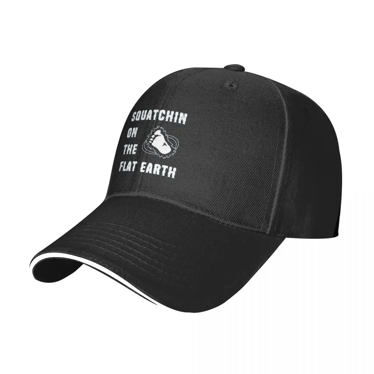 Футболка Squatchin on the Flat Earth — для Squatchers футболка BigFoot Experts Squatching Bigfoot Бейсбольная