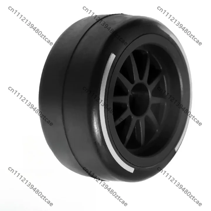 Фото Шины для радиоуправляемого гоночного автомобиля 1/10 RC Formula с высоким сцеплением, термоактивируемые резиновые покрышки для соревнований, запасные части для модернизации. №3