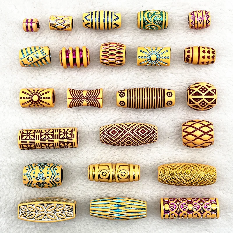 New 5pcs--50pcs Imitation Retro Acrylic Beads for Jewelry Making DIY Children Handmade Bracelets Necklace Accessories |
