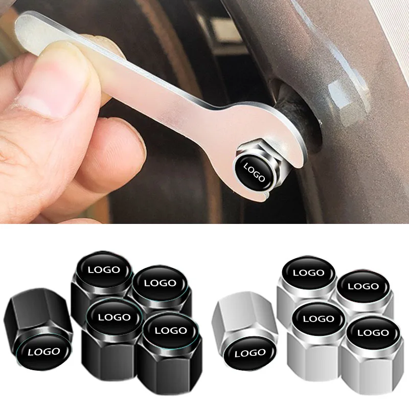 5 шт. колпачки для автомобильных клапанов шин стержней Geely Emgrand X7 EC7 Atlas Boyue GC6 части