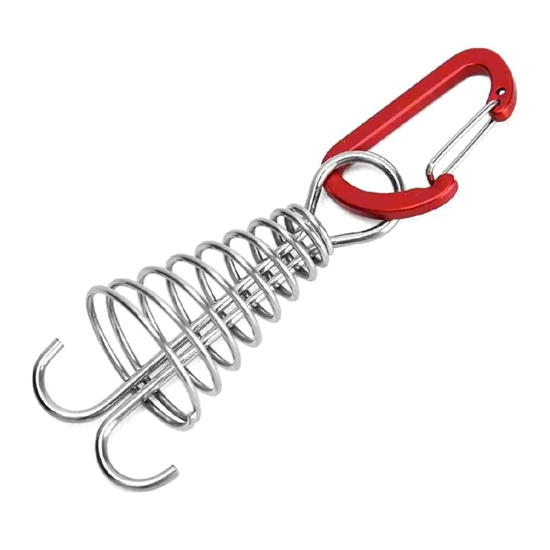 

Octopus Deck Peg 10pcs/set Stainless Steel Tent Accessories Board Peg Spiral