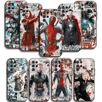 marvel iron man phone cases for samsung galaxy a31 a32 4g a32 5g a42 5g a20 a21 a22 4g 5g soft tpu back cover