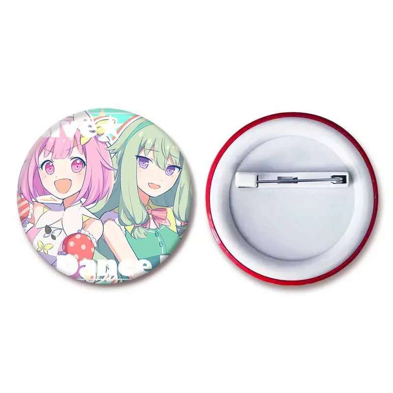 Фото Project SEKAI Cartoon Girl Otori Emu Badge Wonderlands×Showtime Tinplate Round Brooch Pins Bag Shirt Accessories Cartoon Pin №3