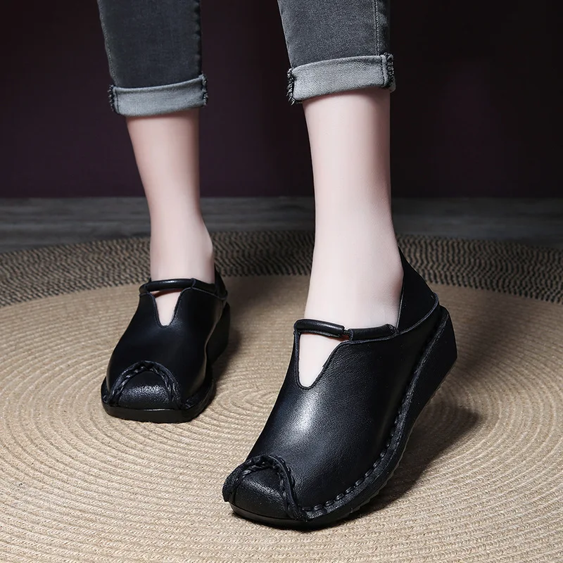 

2023 New Slope Heel Shoes Fashion Elevated Women's Shoes
